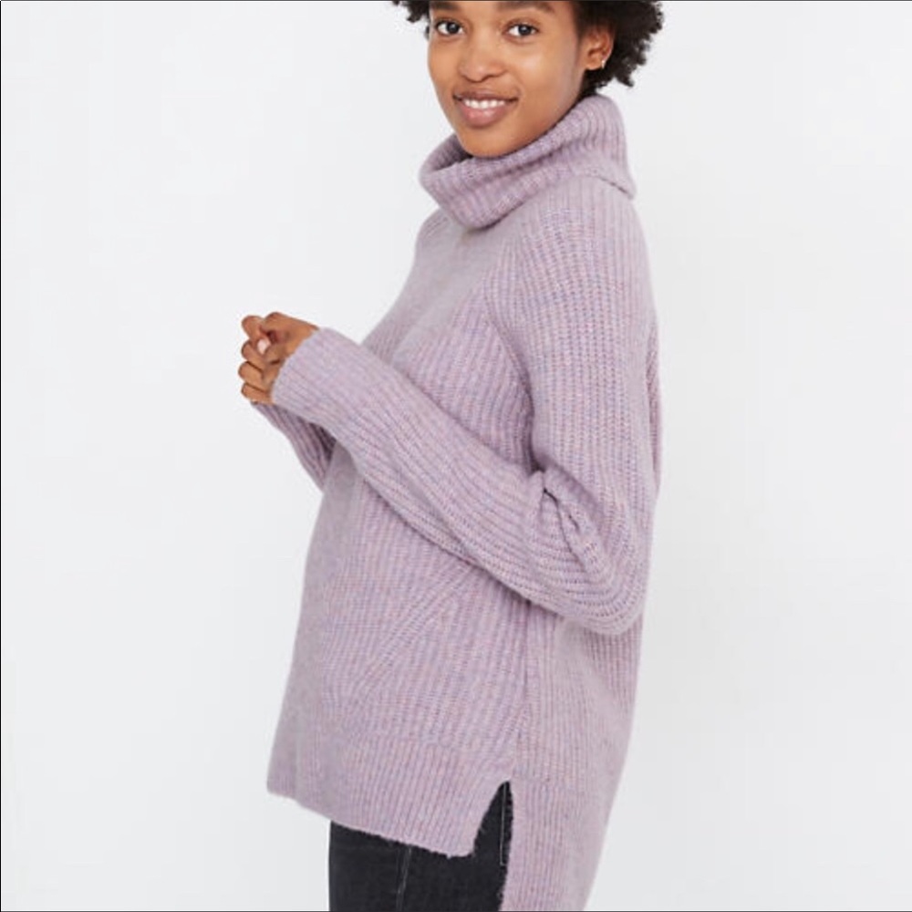 Madewell Mercer Turtleneck Sweater Coziest Yarn L - Picture 2 of 6